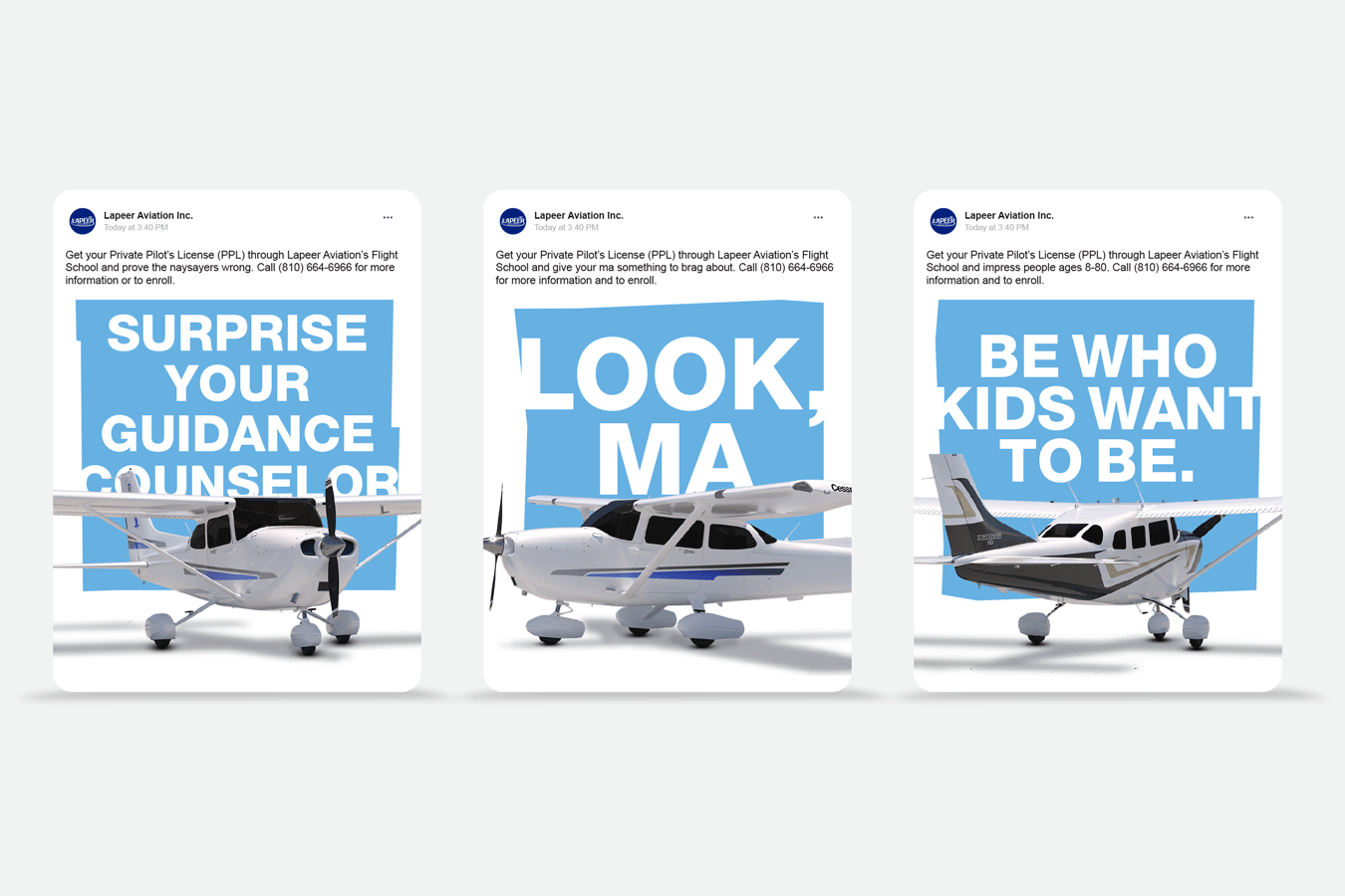 Lapeer Aviation social