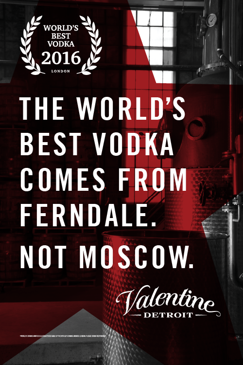 Valentine Distilling ad — Bottle