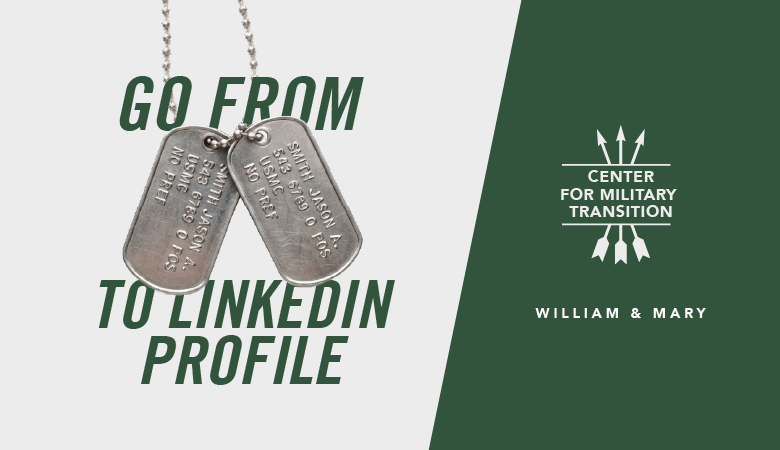 William & Mary Center for Military Transition — Tags